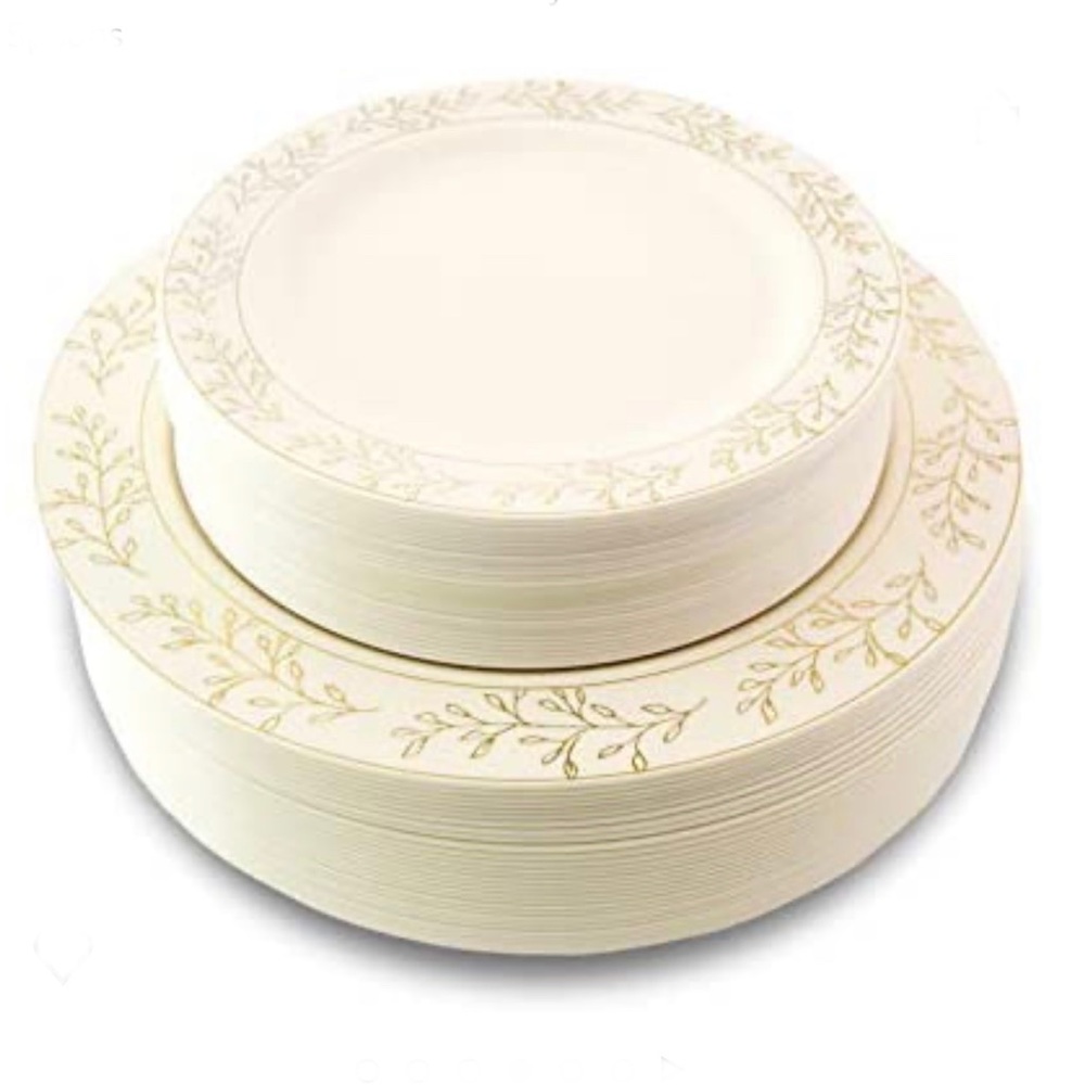 58 NEW Salad/Desert Plates -Disposable